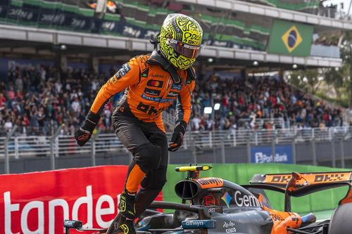 Lando Norris a câștigat sprintul din Brazilia // foto: Imago Images