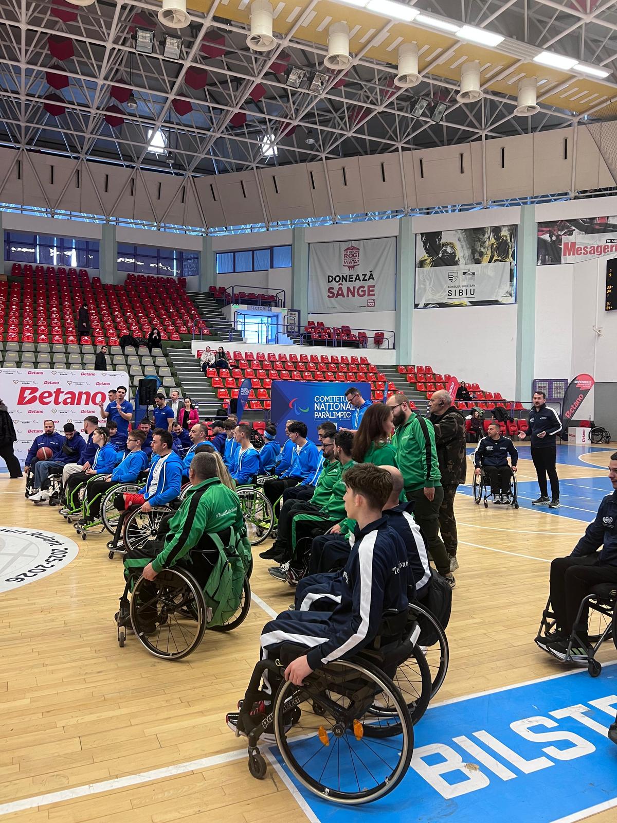 Sibiu, capitala baschetului paralimpic din România » 7 formații se duelează în prima etapă a campionatului național