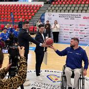 Ceremonia de deschidere a Campionatului Național de Baschet în Fotoliu Rulant/Foto: David Istrate (GSP.ro)