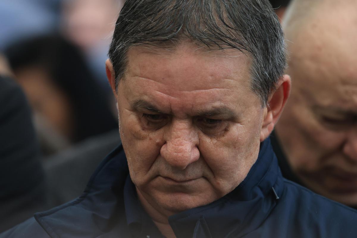 Lăcătuș, Balint, Boloni, Tudorel Stoica, la înmormântarea lui Emeric Ienei // foto: Ionuț Iordache (GSP.ro)