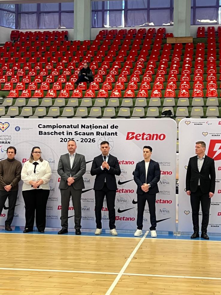Ceremonia de deschidere a Campionatului Național de Baschet în Fotoliu Rulant/Foto: David Istrate (GSP.ro)