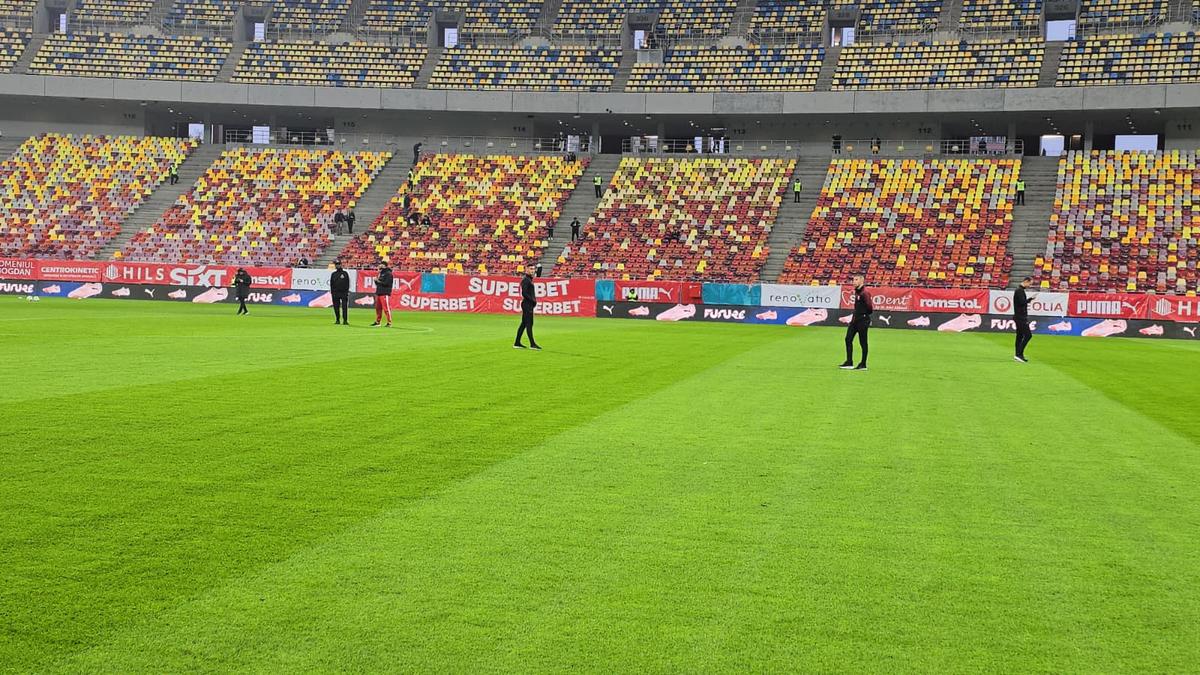 Imagini înainte de Dinamo - Csikszereda