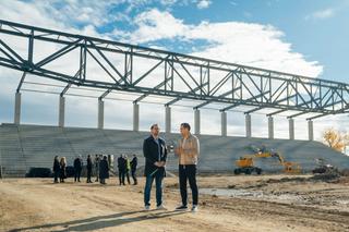 Burleanu a vizitat șantierul noului stadion: „Va fi gata anul viitor”