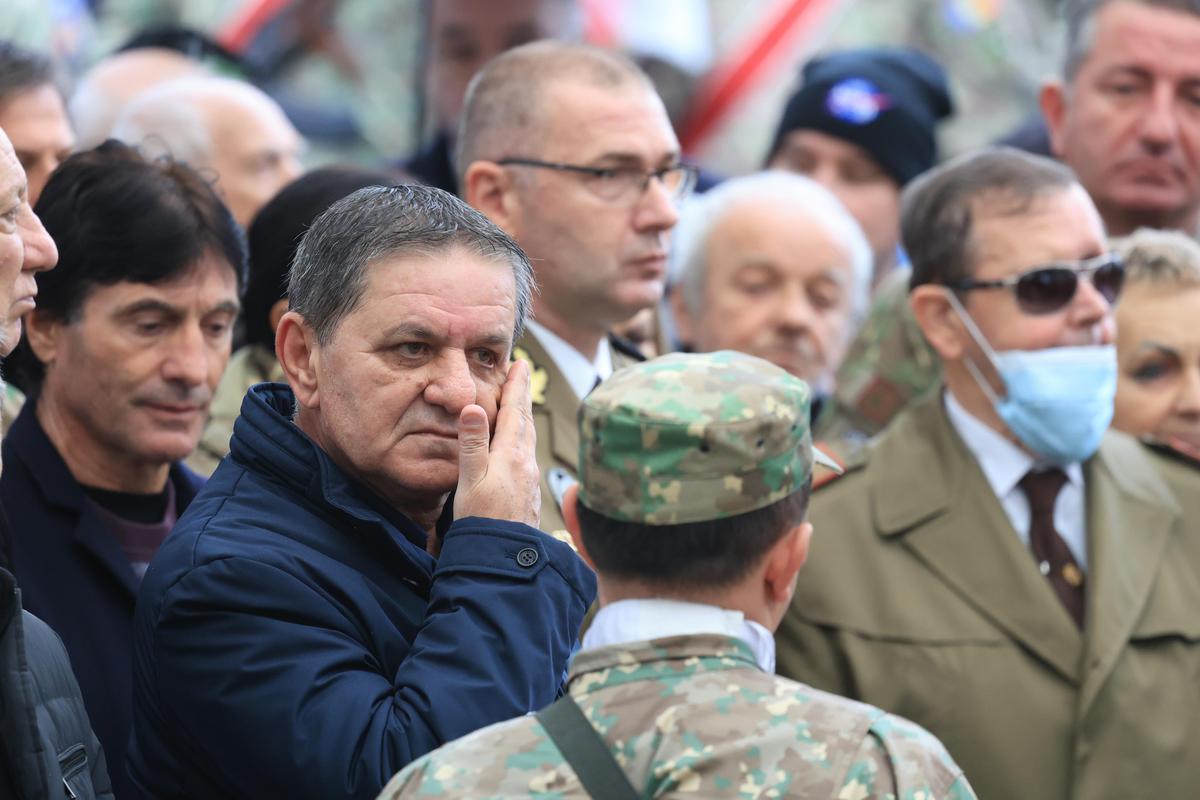 Lăcătuș, Balint, Boloni, Tudorel Stoica, la înmormântarea lui Emeric Ienei // foto: Ionuț Iordache (GSP.ro)