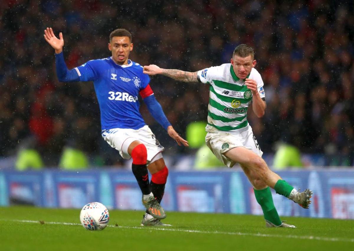 CFR CLUJ - CELTIC // FOTO Alb-verzii au cucerit azi Cupa Ligii Scoţiei în fața rivalei Rangers