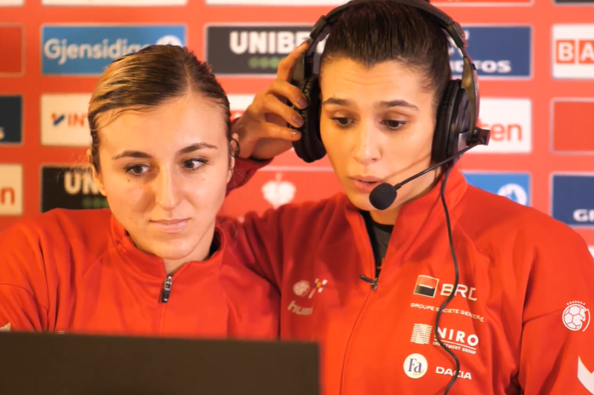 VIDEO. Denisa Dedu și Iulia Dumanska, după România - Norvegia 20-28: „Ne revenim”