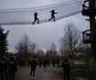 Naționala de handbal, în parcul de aventură WOW