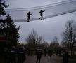 Naționala de handbal, în parcul de aventură WOW
