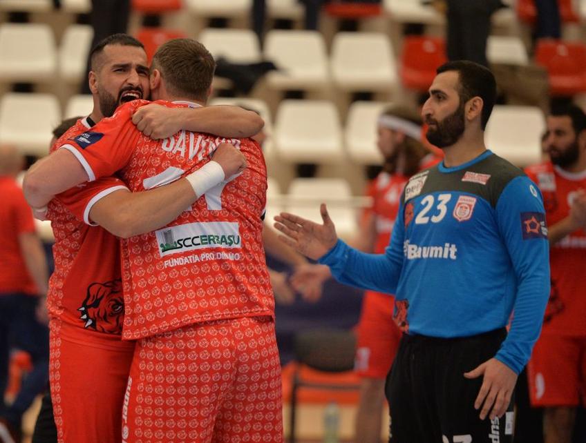 Condusă cu trei goluri în minutul 57, Dinamo a reușit să egaleze și a scos un punct de aur în fața lui Fuchse Berlin, principala favorită a grupei din EHF European League.