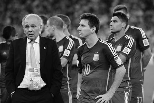 Alejandro Sabella, alături de Leo Messi. foto: Guliver/Getty Images