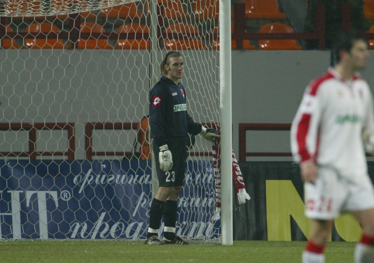 Gregory Delwarte - imagini de arhivă cu fostul portar belgian al lui Dinamo