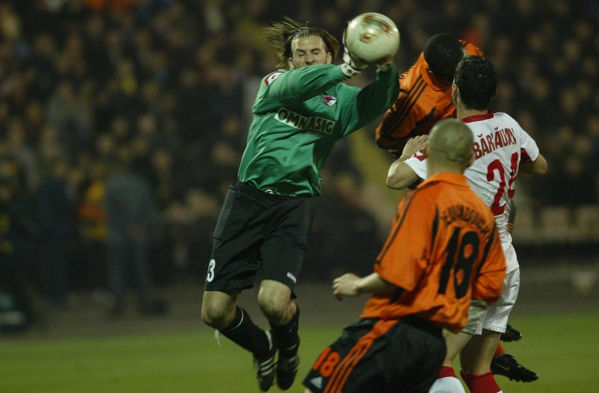 Gregory Delwarte - imagini de arhivă cu fostul portar belgian al lui Dinamo