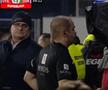 Aly Abeid, moment reprobabil în meciul cu UTA / FOTO: Captură @Prima Sport