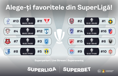 Cea mai lungă etapă a anului în SuperLigă!