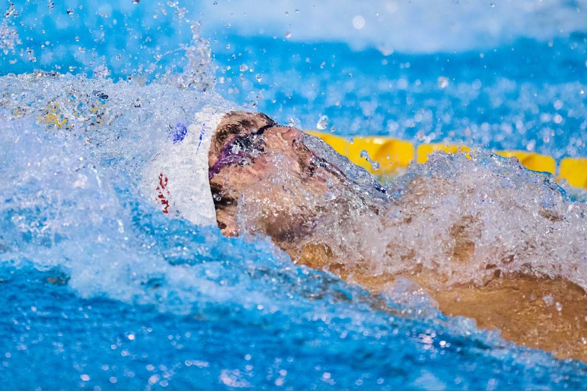 FOTO Andrei Ungur, bronz la 100 de metri spate la Campionatul European de înot în bazin scurt de la Otopeni