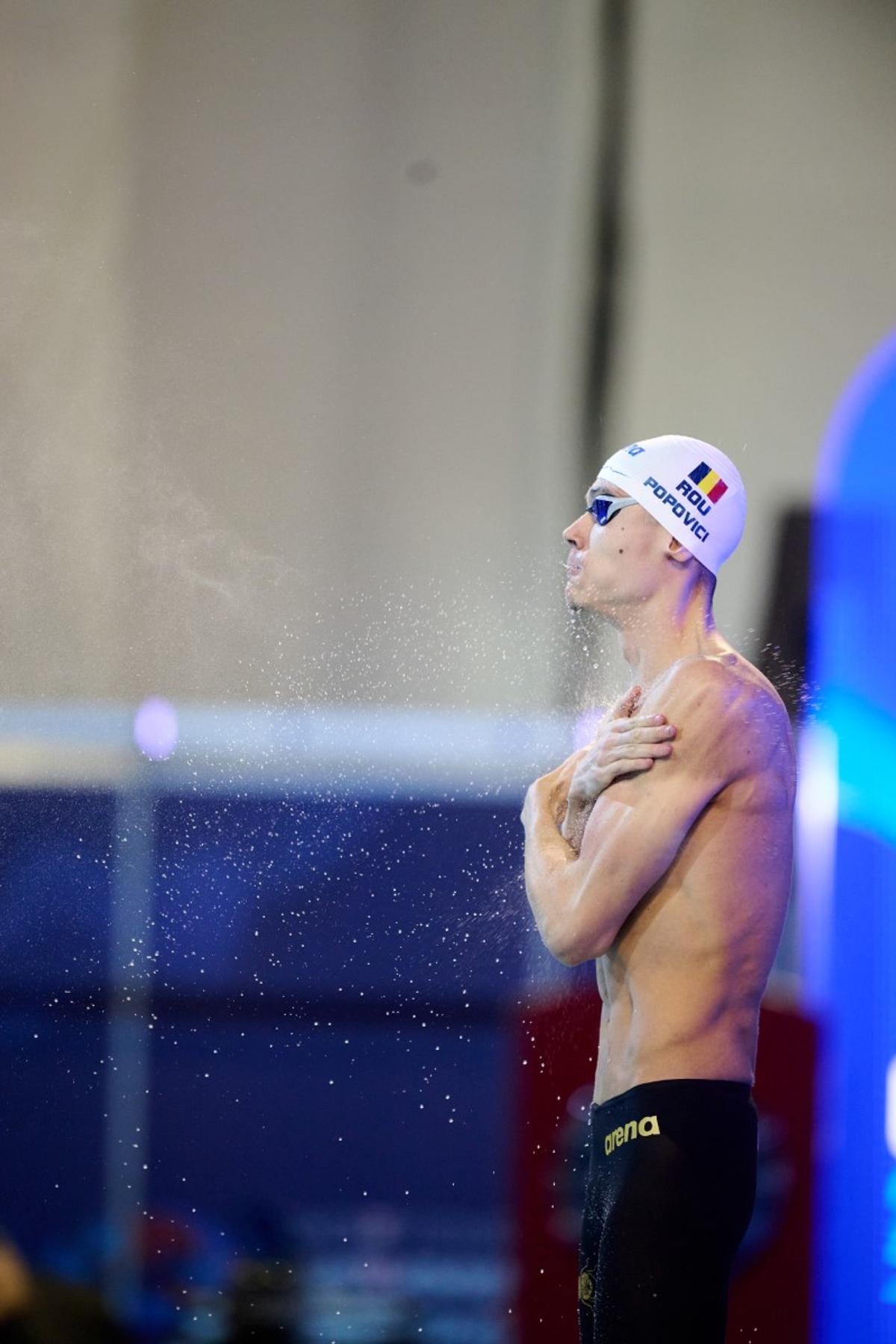 David Popovici dezvăluie ce l-a impresionat în semifinala de la 200 m liber: „E frumos să înoți acasă”