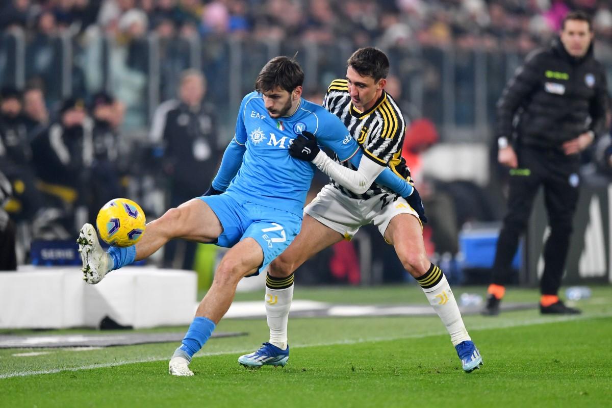 Juventus - Napoli 1-0 » Torinezii câștigă greu și urcă pe primul loc în Serie A