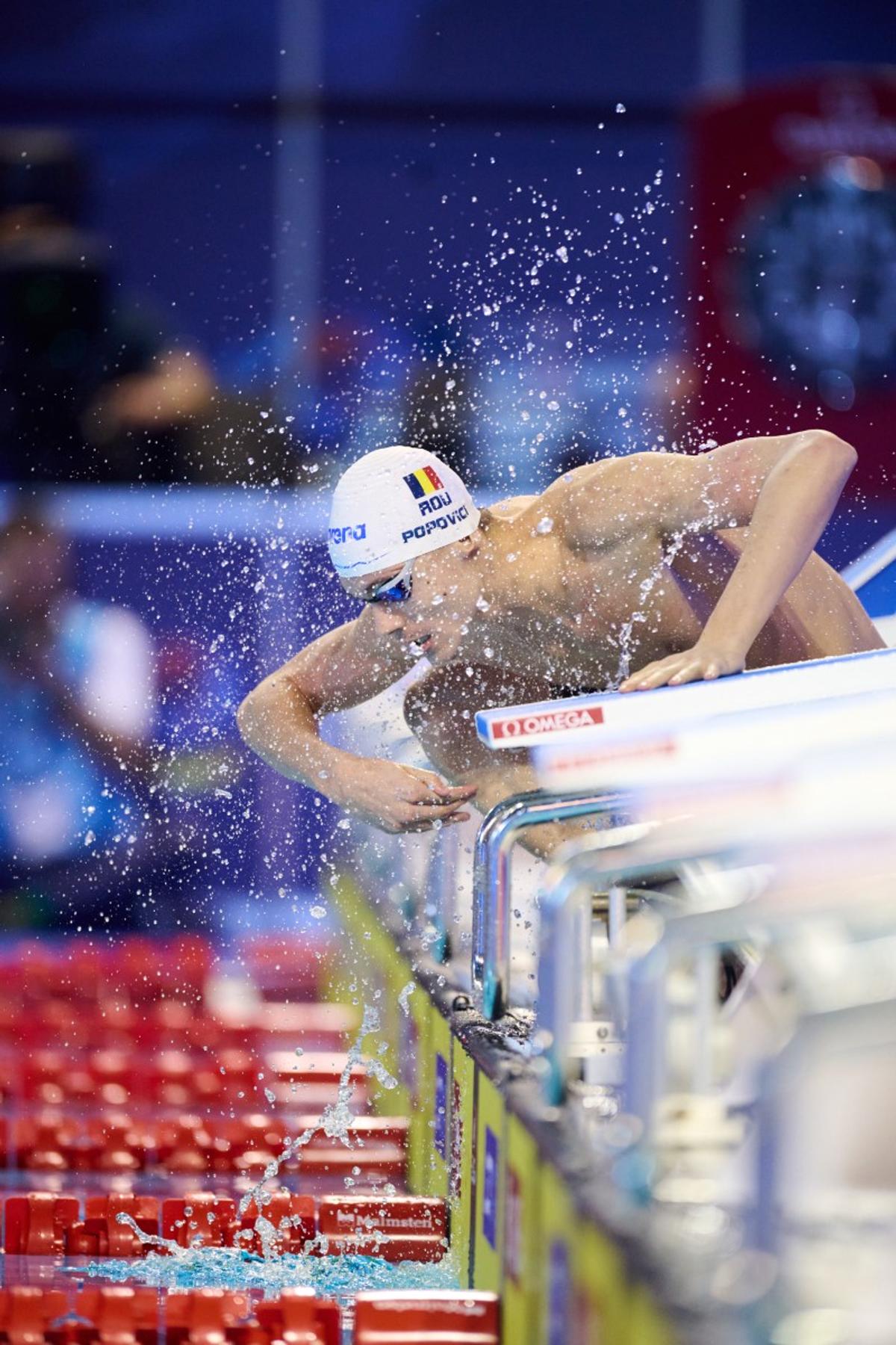 David Popovici dezvăluie ce l-a impresionat în semifinala de la 200 m liber: „E frumos să înoți acasă”