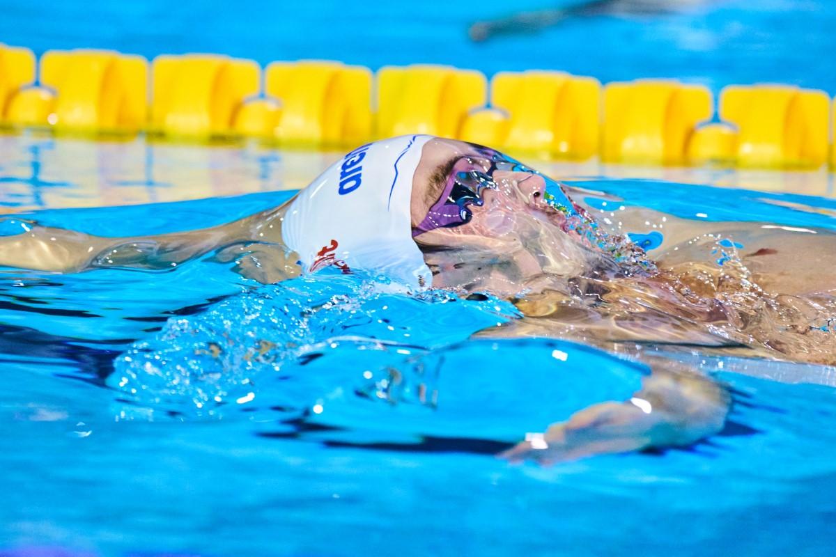 FOTO Andrei Ungur, bronz la 100 de metri spate la Campionatul European de înot în bazin scurt de la Otopeni