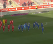 Omagiu pentru Duckadam la meciul dintre UTA Arad și Unirea Slobozia / Foto: Captură Prima Sport