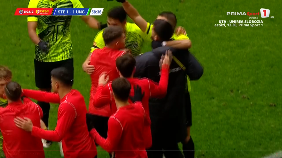 Eroare de arbitraj în Steaua - Ungheni