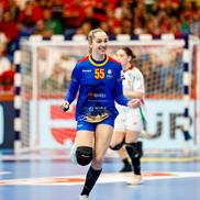 Oana Bors / România - Ungaria, cu gândul la semifinalele Euro 2024 / FOTO: EHF