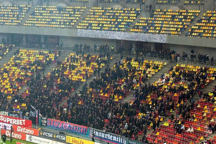 Asistență redusă pe Arena Națională