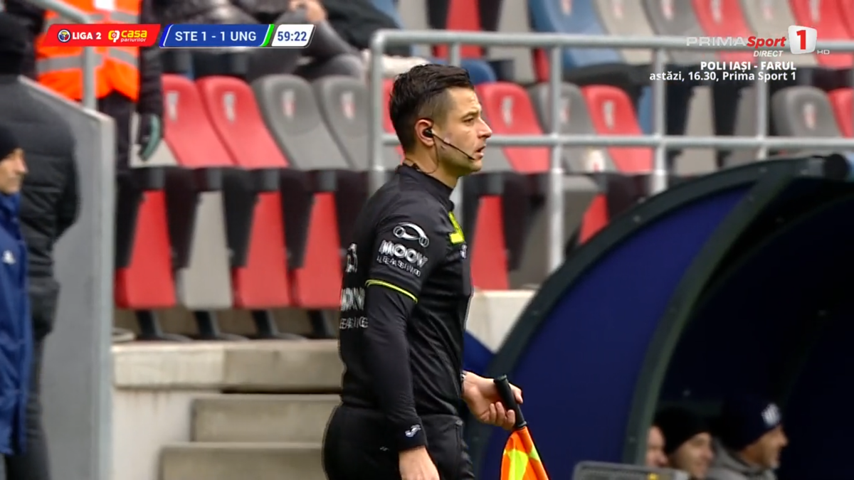 Greșeală uriașă de arbitraj în Liga 2! Incredibil cum a fost validat golul