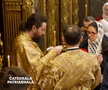 Adrian Iencsi la Sfânta Liturghie. FOTO: Captură Trinitas TV