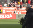 Omagiu pentru Duckadam la meciul dintre UTA Arad și Unirea Slobozia / Foto: Captură Prima Sport