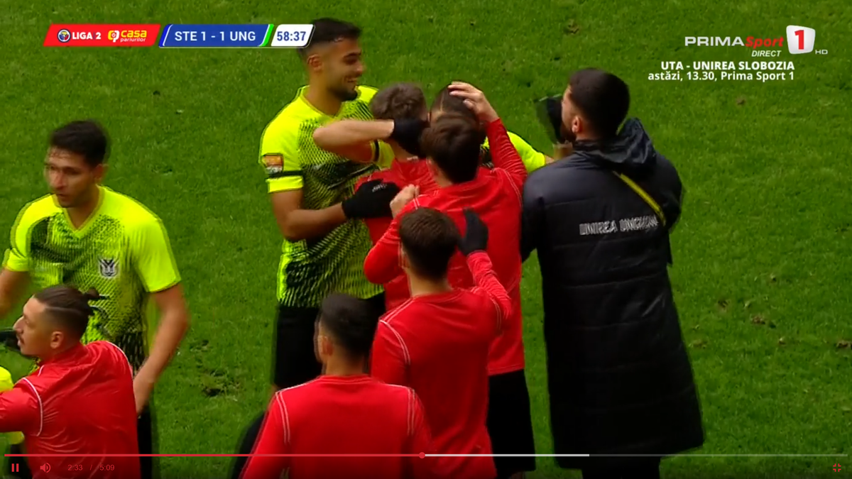 Eroare de arbitraj în Steaua - Ungheni
