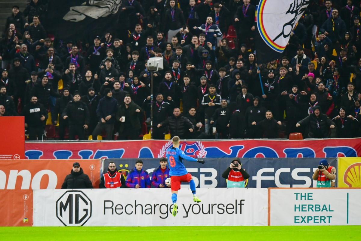 FCSB - FC Botoșani, în etapa 19 din Superligă