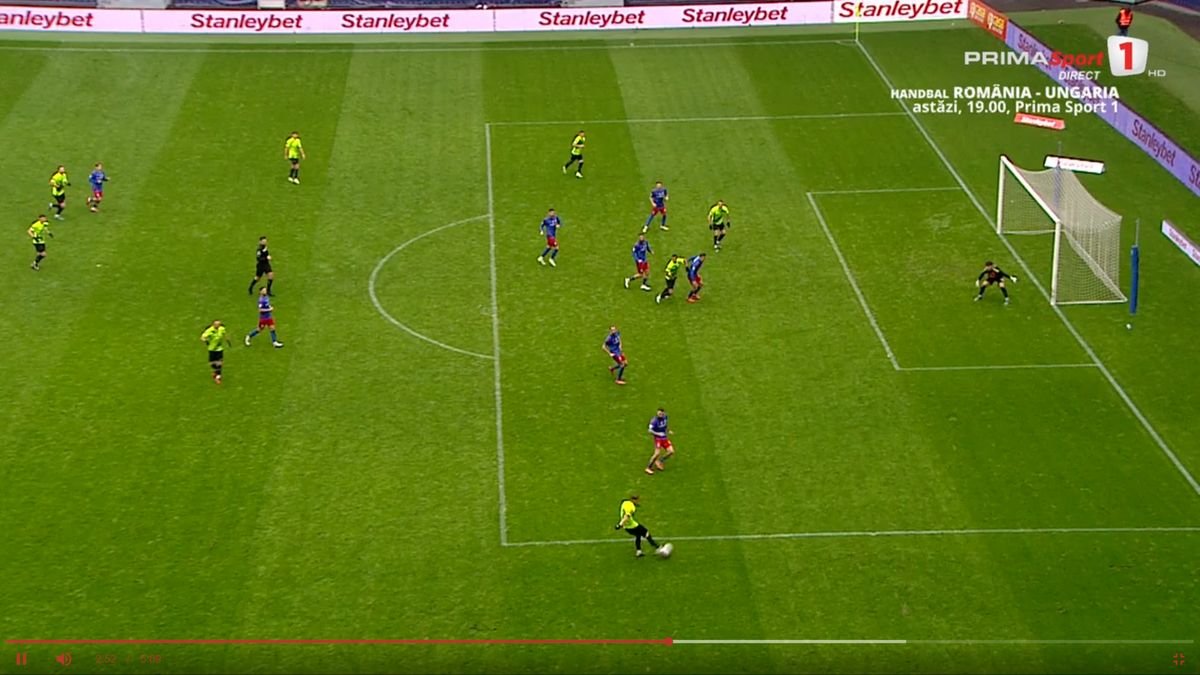 Eroare de arbitraj în Steaua - Ungheni