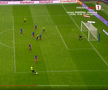 Eroare de arbitraj în Steaua - Ungheni, foto: captură de ecran Prima Sport