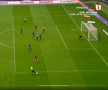 Eroare de arbitraj în Steaua - Ungheni, foto: captură de ecran Prima Sport