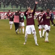 Gestul obscen făcut de Adem Ljajic / foto: captură fk_sarajevo_hz
