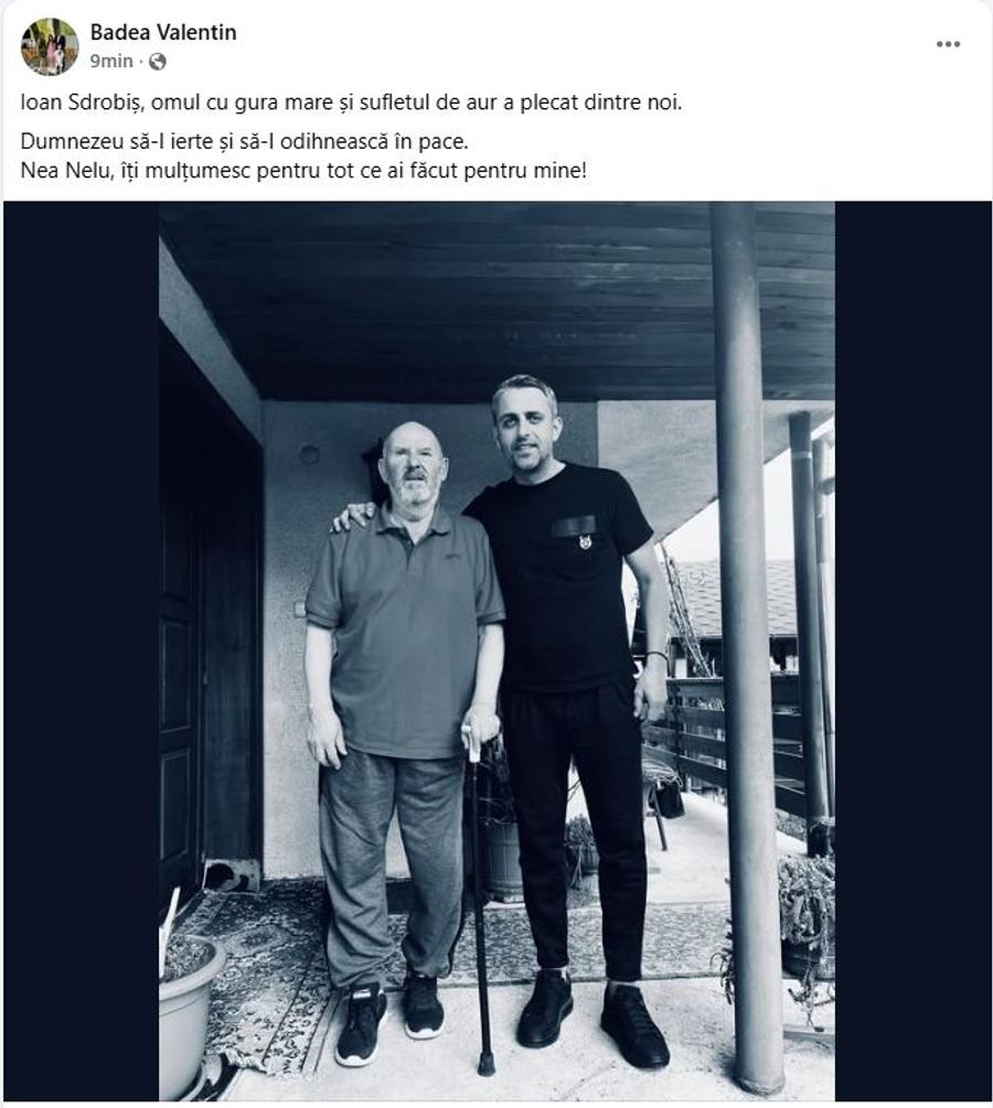 Ioan Srobiș a murit la vârsta de 79 de ani / Foto: Facebook Valentin Badea Ioan Sdrobiș, antrenorul care l-a lansat pe Chivu și „dușmanul de-o viață” al lui Mircea Lucescu, a murit la vârsta de 79 de ani
