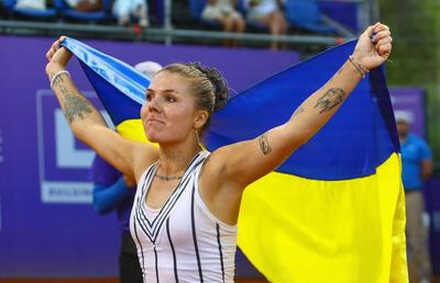 A urcat 200 de locuri și a ajuns în Top 100 WTA, iar tatăl luptă pe front în Ucraina: „Sunt îngrijorată pentru el”