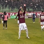 Gestul obscen făcut de Adem Ljajic / foto: captură fk_sarajevo_hz