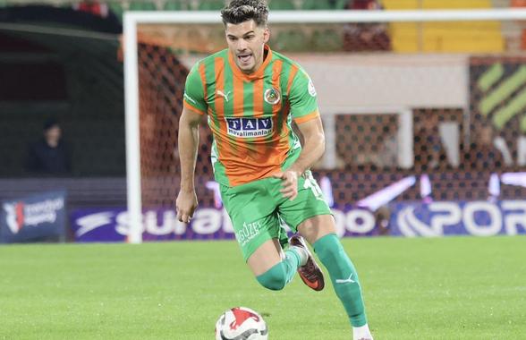 Ianis Hagi, titular din nou pentru Alanyaspor » Cum s-a descurcat