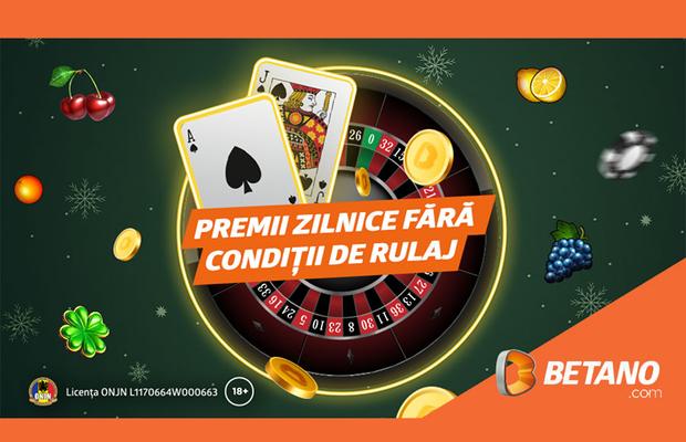 Cazinoul Betano în luna ianuarie: oferte zilnice fără cerințe de rulaj!
