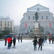 Ninsorile din Madrid - imagini spectaculoase. Sursă foto: Imago Images