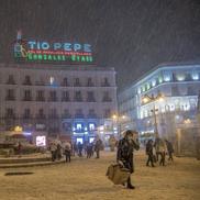 Ninsorile din Madrid - imagini spectaculoase. Sursă foto: Imago Images