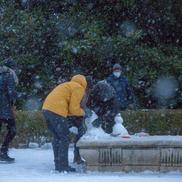Ninsorile din Madrid - imagini spectaculoase. Sursă foto: Imago Images