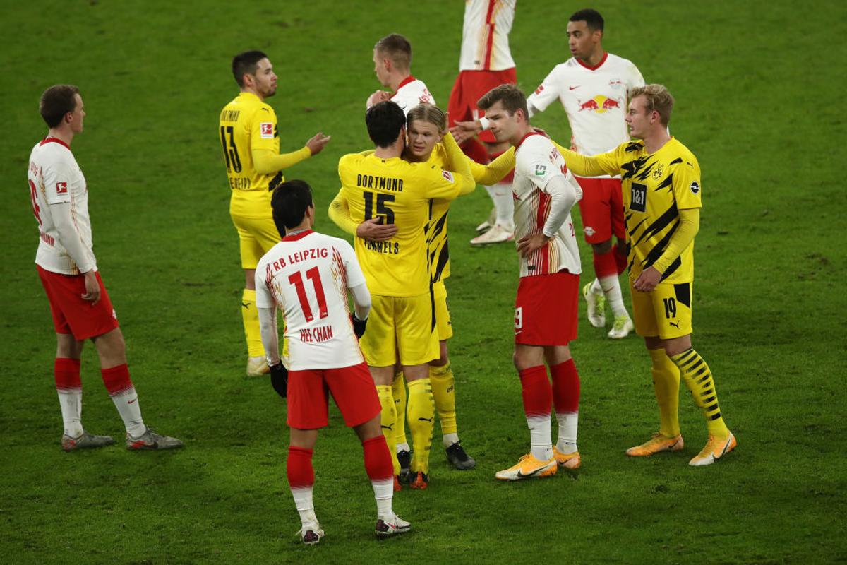 Haaland, „dublă” în Leipzig - Dortmund 1-3 / FOTO: GettyImages
