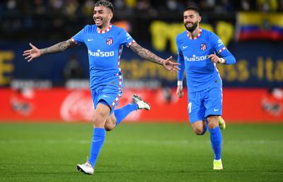 Angel Correa, gol fabulos în Villarreal - Atletico Madrid » Televiziunea spaniolă a calculat distanța