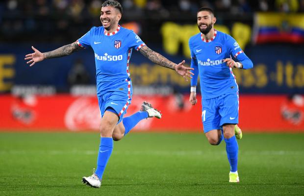 Angel Correa, gol fabulos în Villarreal - Atletico Madrid » Televiziunea spaniolă a calculat distanța