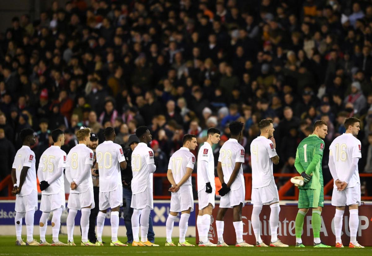 Arsenal, echipament alb la meciul cu Nottingham / FOTO: GettyImages