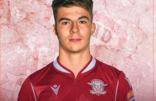 Fiul lui Bogdan Lobonț, Andrei, impresionează la Rapid: „Are calități extraordinare”