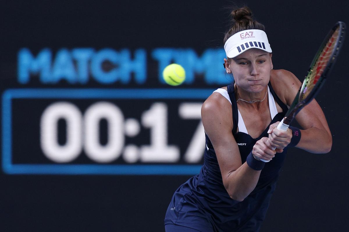 Simona Halep - Veronika Kudermetova, finala Melbourne Summer Set